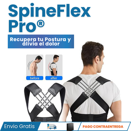 SpineFlex Pro®:  ¡Corrige tu postura y dile adiós al dolor!