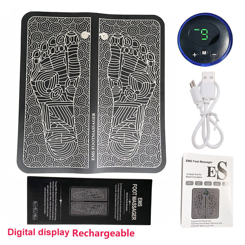 ElectroRelax Pro®: Kit de tapete maseajeador+Terapia Pasiva 8 electrodos