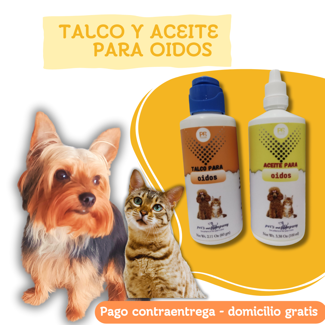 KIT LIMPIEZA DE OIDOS + GRATIS HIDRATANTE DE PULPEJOS 🐾